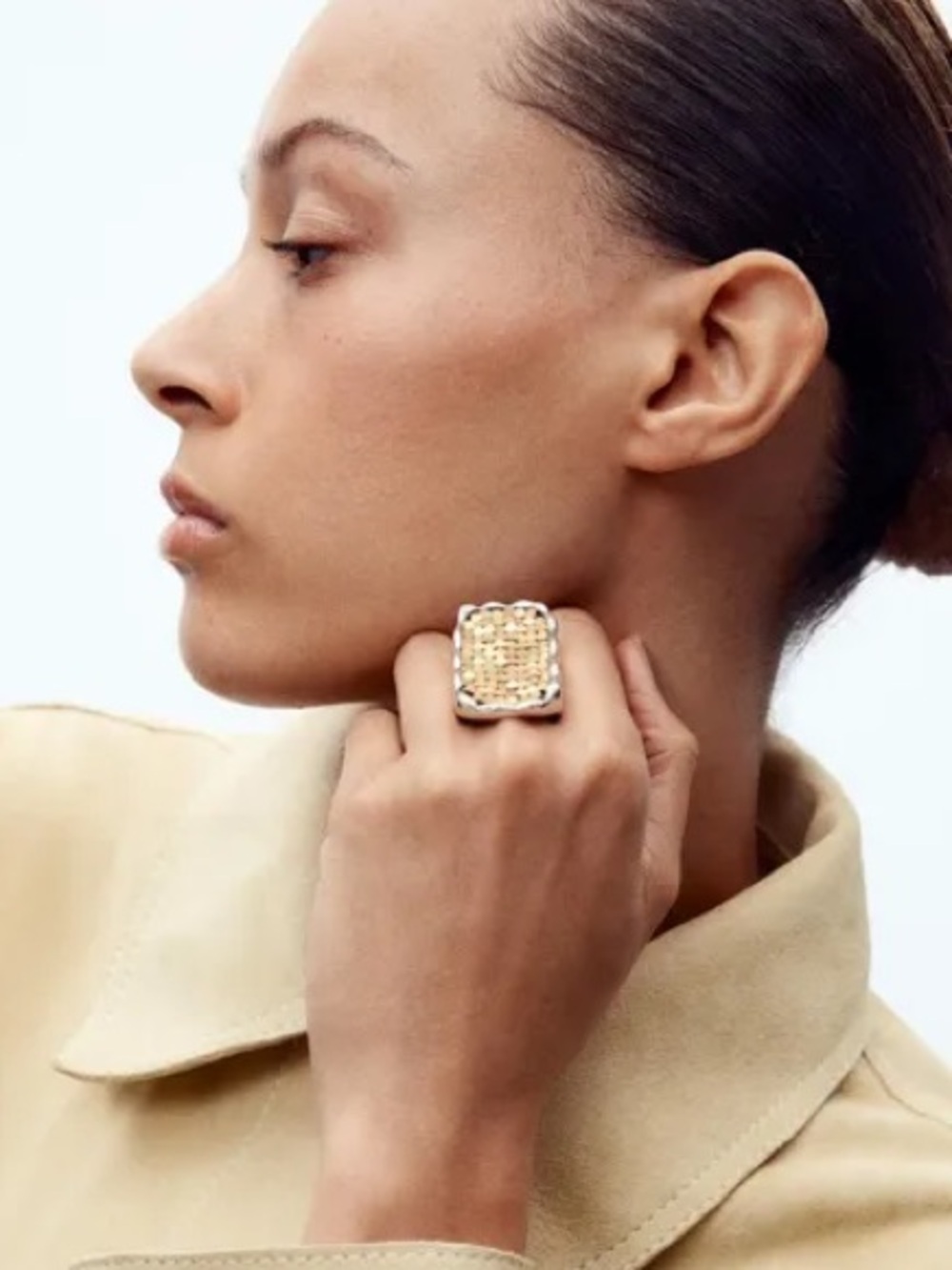 ZARA Combined rectangular ring